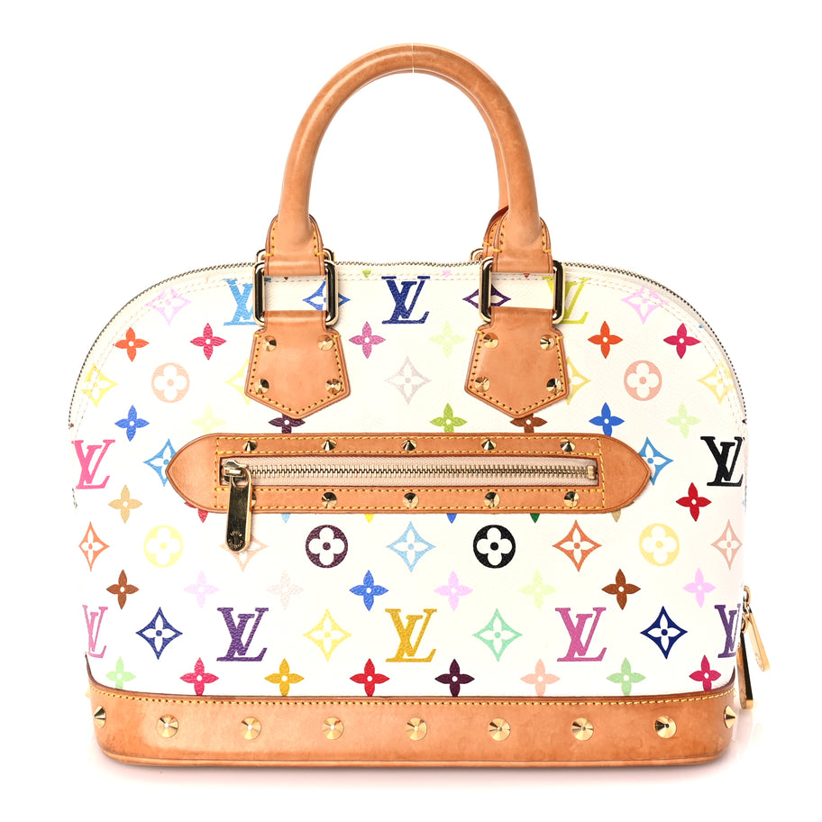 Louis Vuitton Monogram Multicolor Alma  White Image 1