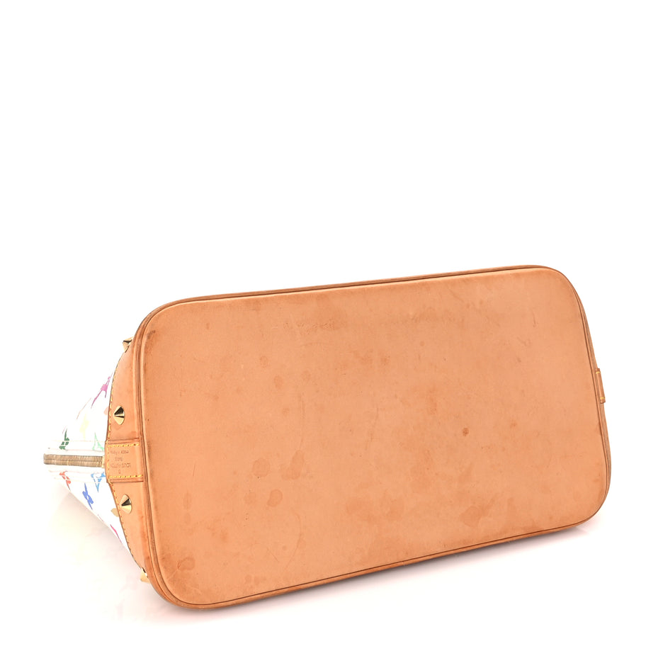 Louis Vuitton Monogram Multicolor Alma  White Image 3