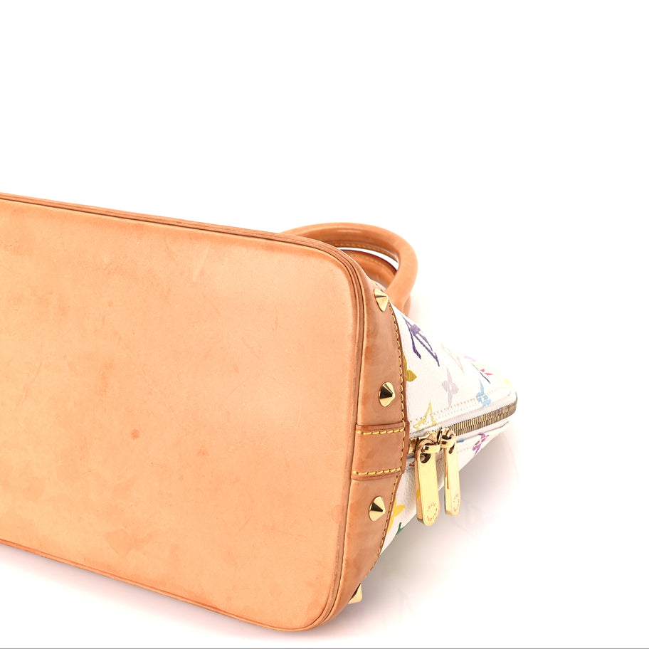 Louis Vuitton Monogram Multicolor Alma  White Image 8