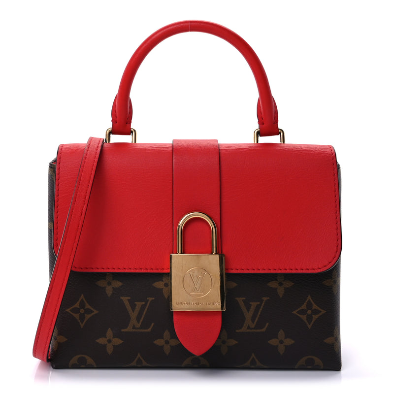  Louis Vuitton Monogram Locky BB  Coquelicot