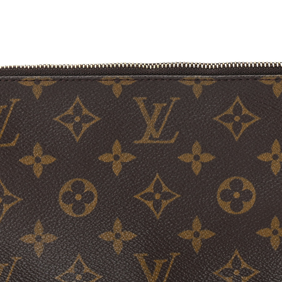 Louis Vuitton Monogram Pochette Accessories Brown Image 6