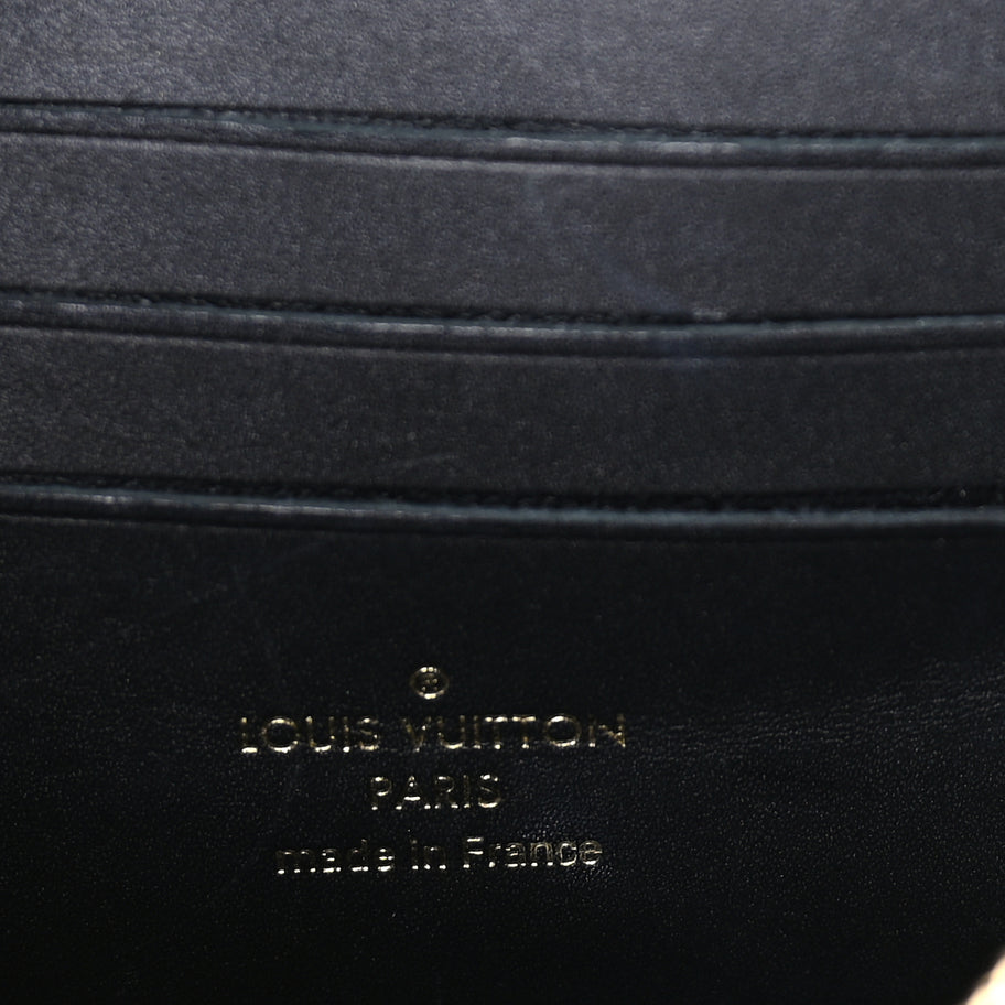 Louis Vuitton Reverse Monogram Dauphine Chain Wallet Brown Image 6