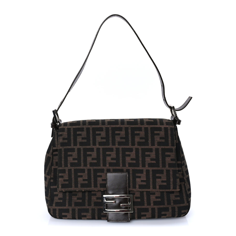 Fendi Zucca Mama Baguette Tobacco Image 2