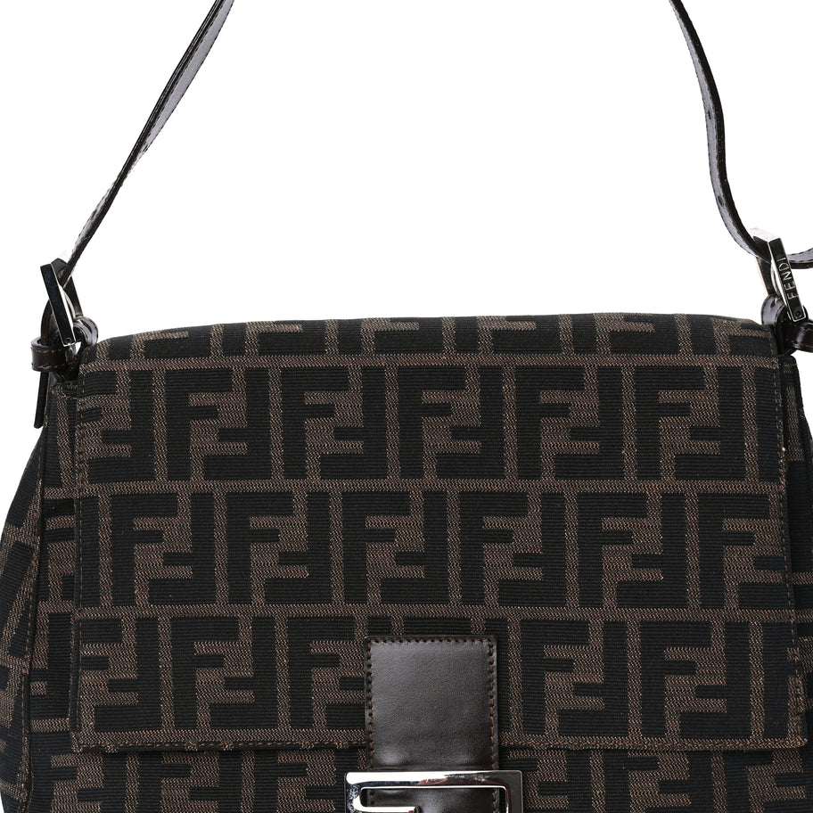 Fendi Zucca Mama Baguette Tobacco Image 7