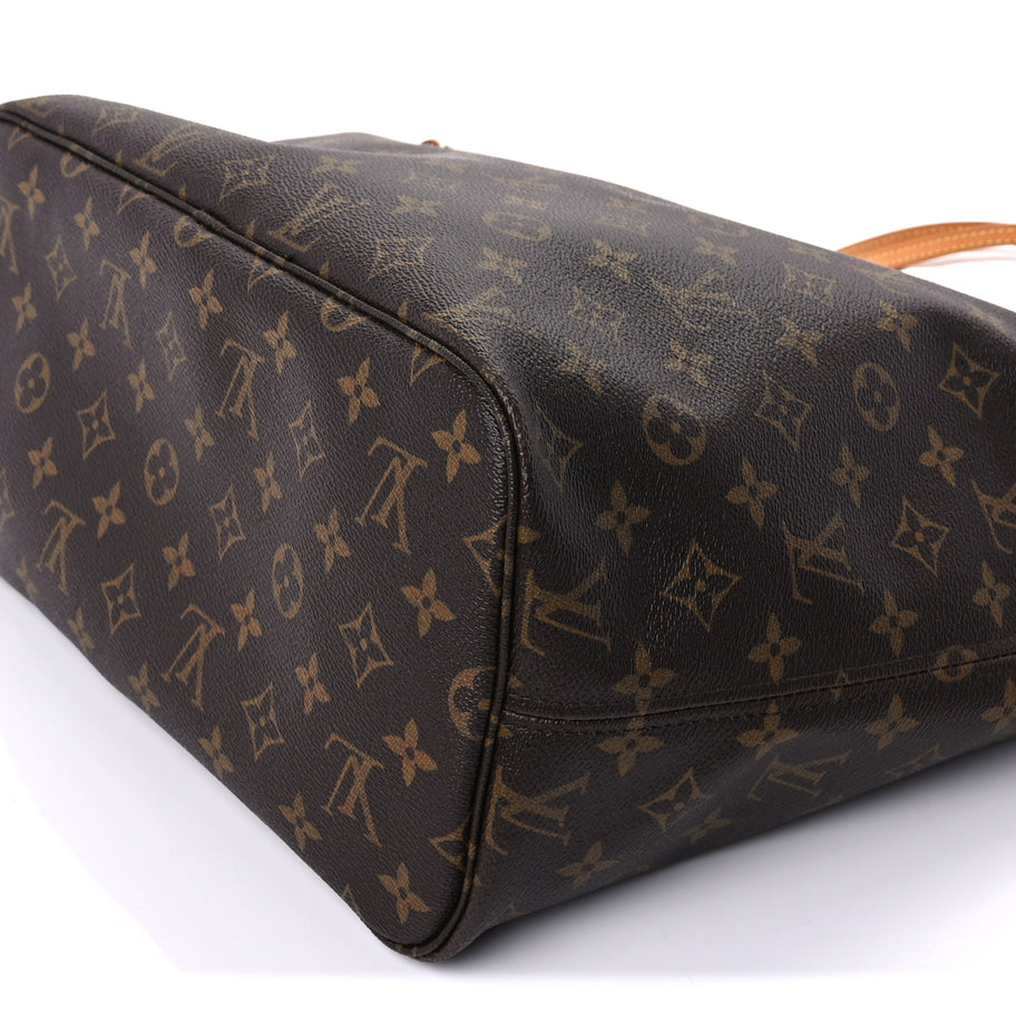 Louis Vuitton Monogram Neverfull MM Brown Image 8