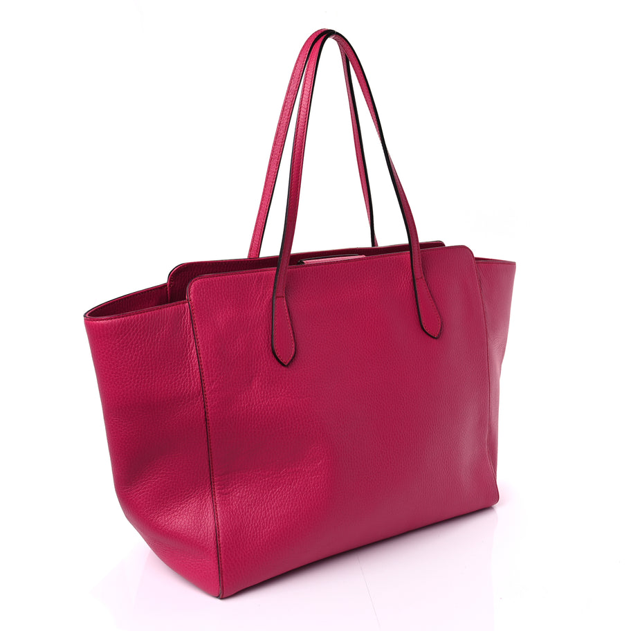 Gucci Dollar Calfskin Medium Swing Tote Blossom Image 3
