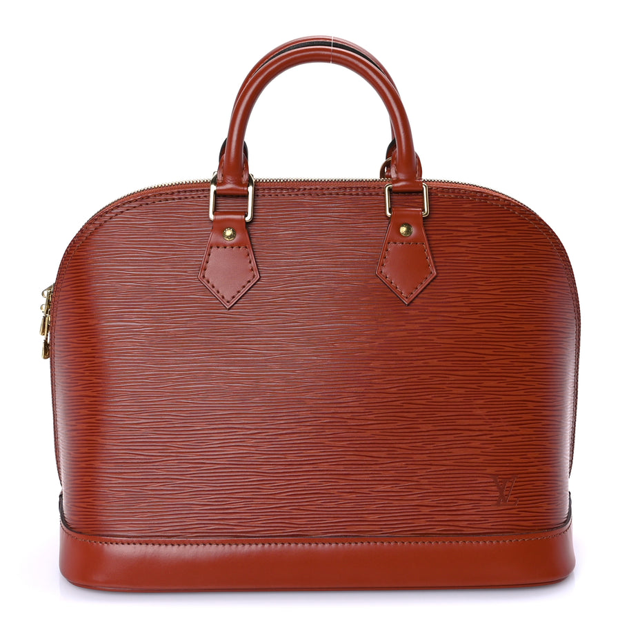 Louis Vuitton Epi Alma PM  Kenyan Fawn Image 1