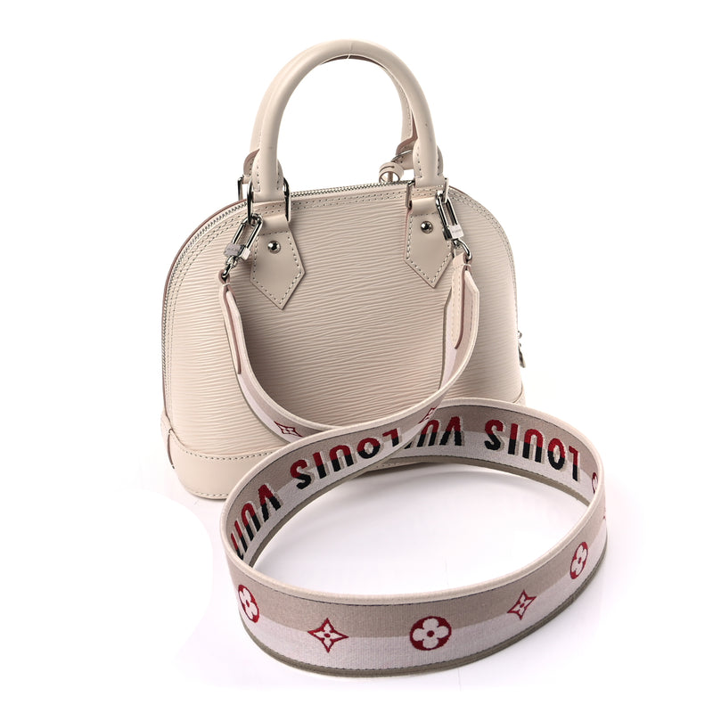  Louis Vuitton Epi Jacquard Alma BB Quartz