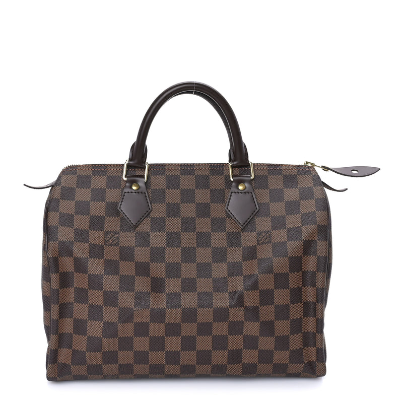  Louis Vuitton Damier Ebene Speedy 30