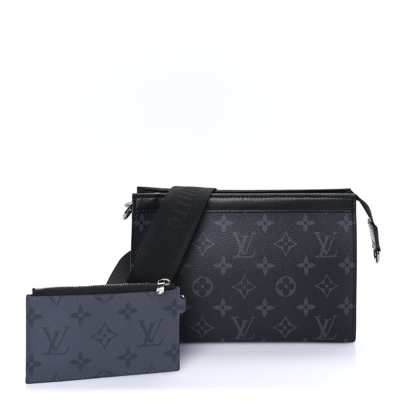  Louis Vuitton Reverse Monogram Eclipse Gaston Wearable Wallet