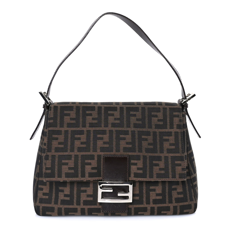  Fendi Zucca Mama Baguette  Tobacco