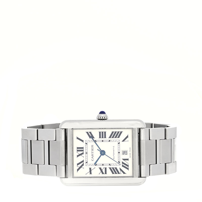  Cartier Stainless Steel 31mm Tank Solo Automatic Watch