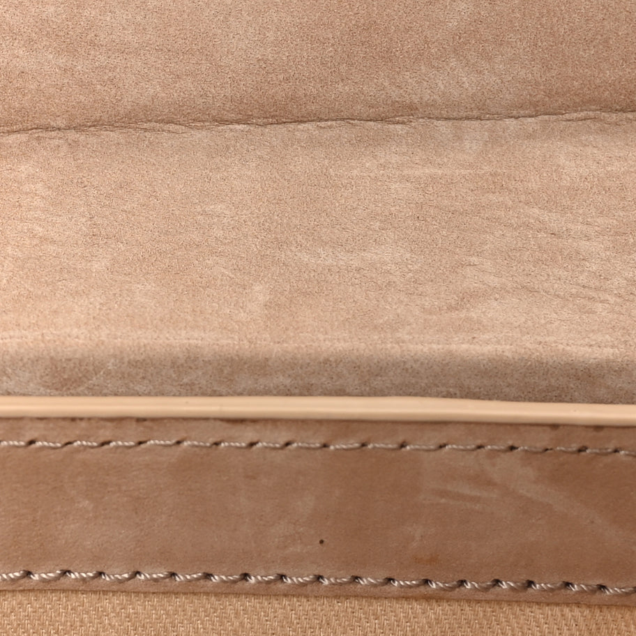 Jacquemus Nubuck Le Sac Rond Dark Beige Image 5