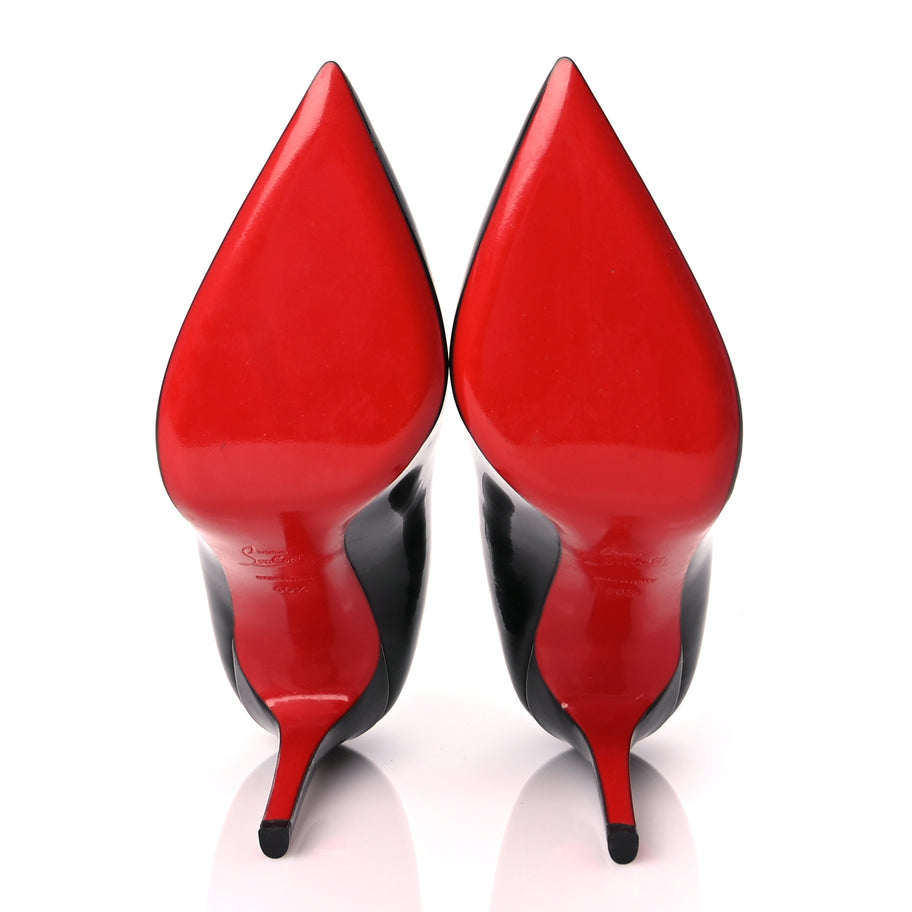 Christian Louboutin Patent Pigalle 100 Pumps 40.5 Black Image 6