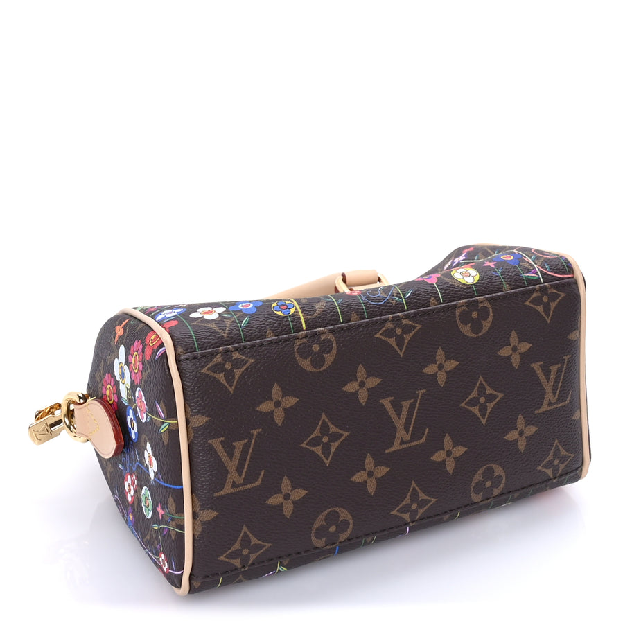 Louis Vuitton LV X TM Monogram Flowers Speedy Bandouliere 20 Image 3