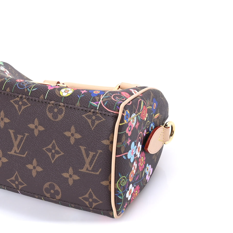 Louis Vuitton LV X TM Monogram Flowers Speedy Bandouliere 20 Image 8