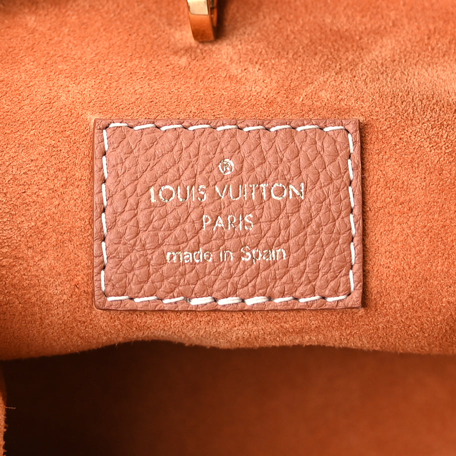 Louis Vuitton Grained Calfskin Low Key Hobo MM Cognac Image 6