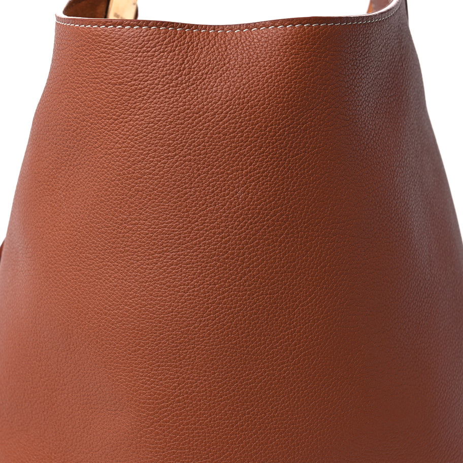 Louis Vuitton Grained Calfskin Low Key Hobo MM Cognac Image 7
