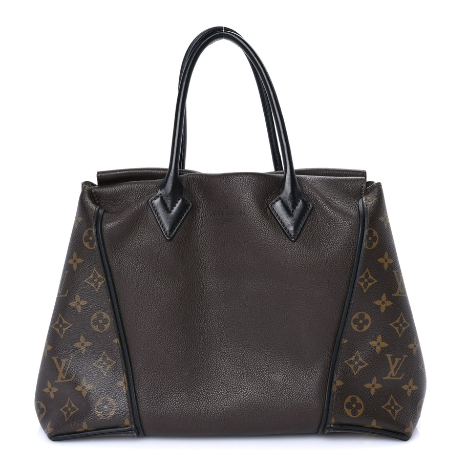 Louis Vuitton Veau Cachemire Monogram Tote W PM  Chocolate Image 1