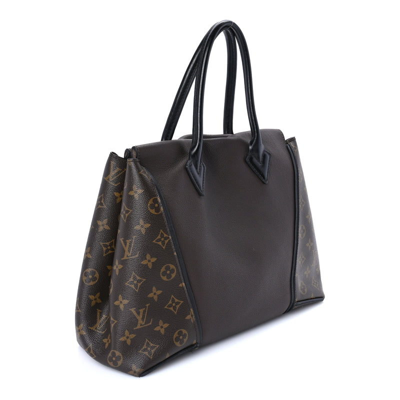  Louis Vuitton Veau Cachemire Monogram Tote W PM  Chocolate