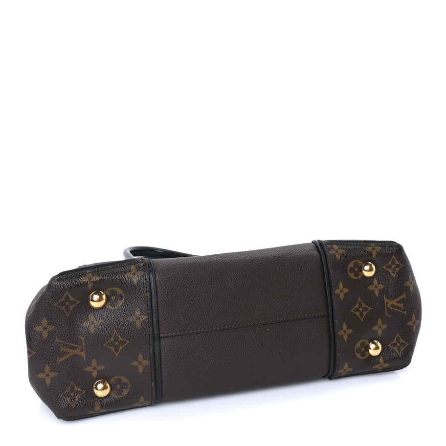 Louis Vuitton Veau Cachemire Monogram Tote W PM  Chocolate Image 3