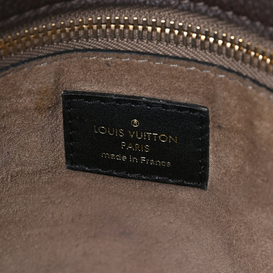 Louis Vuitton Veau Cachemire Monogram Tote W PM  Chocolate Image 5
