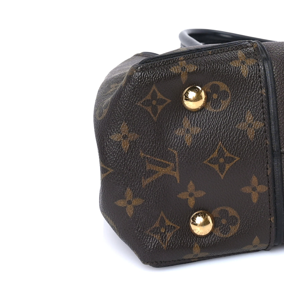 Louis Vuitton Veau Cachemire Monogram Tote W PM  Chocolate Image 7