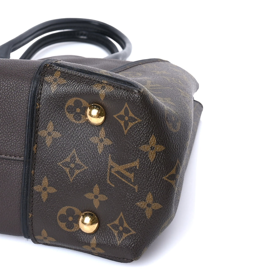 Louis Vuitton Veau Cachemire Monogram Tote W PM  Chocolate Image 8