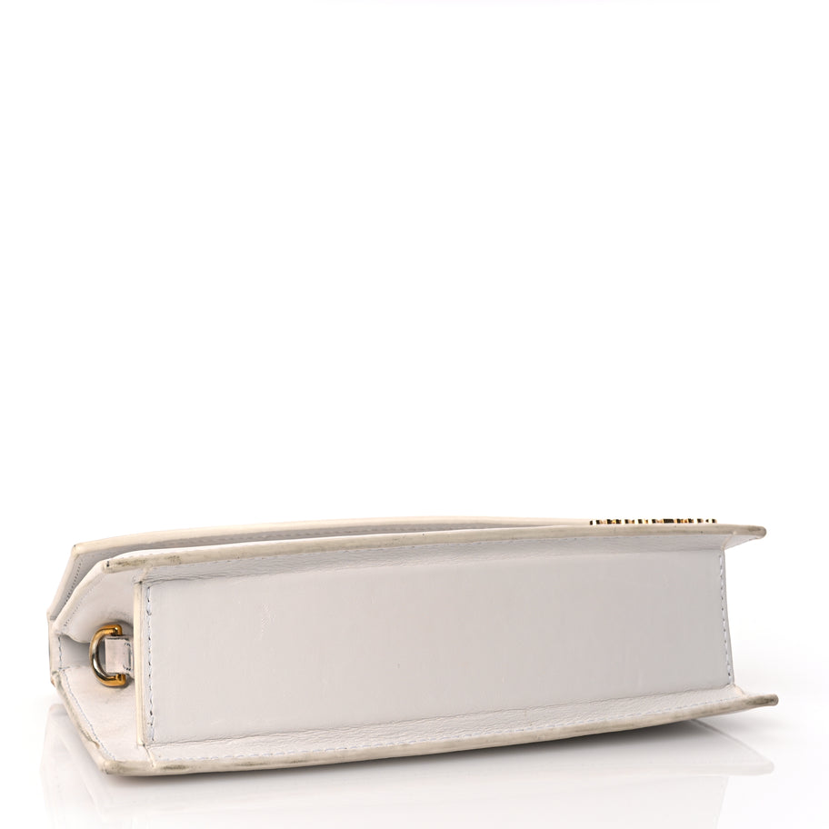 Jacquemus Smooth Calfskin Le Chiquito Long White Image 3