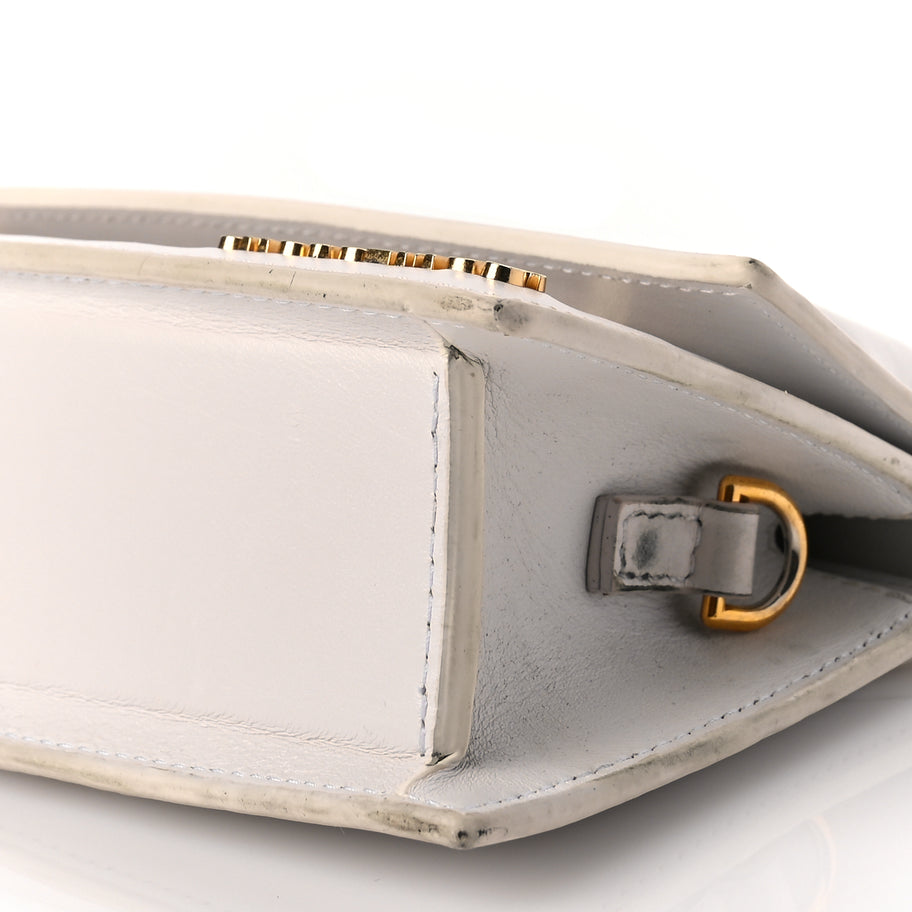 Jacquemus Smooth Calfskin Le Chiquito Long White Image 8