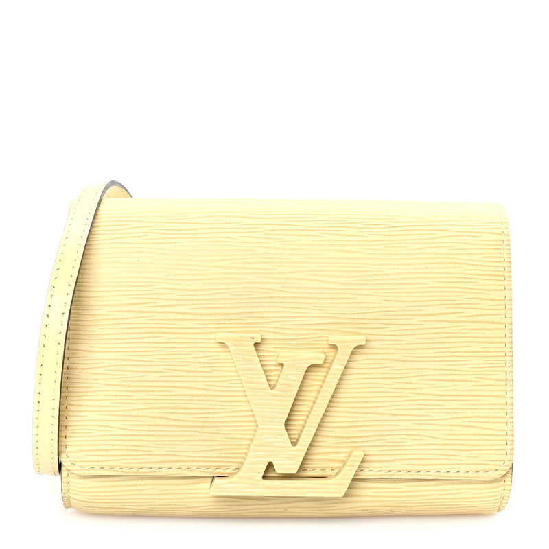  Louis Vuitton Epi Louise PM Jaune Plume Jaune Plum