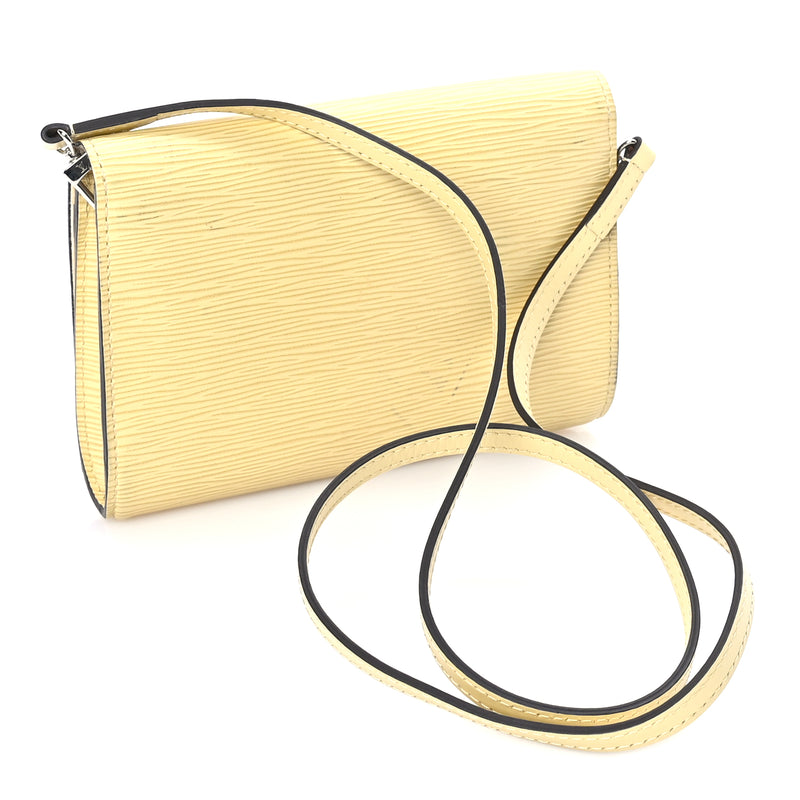  Louis Vuitton Epi Louise PM Jaune Plume Jaune Plum