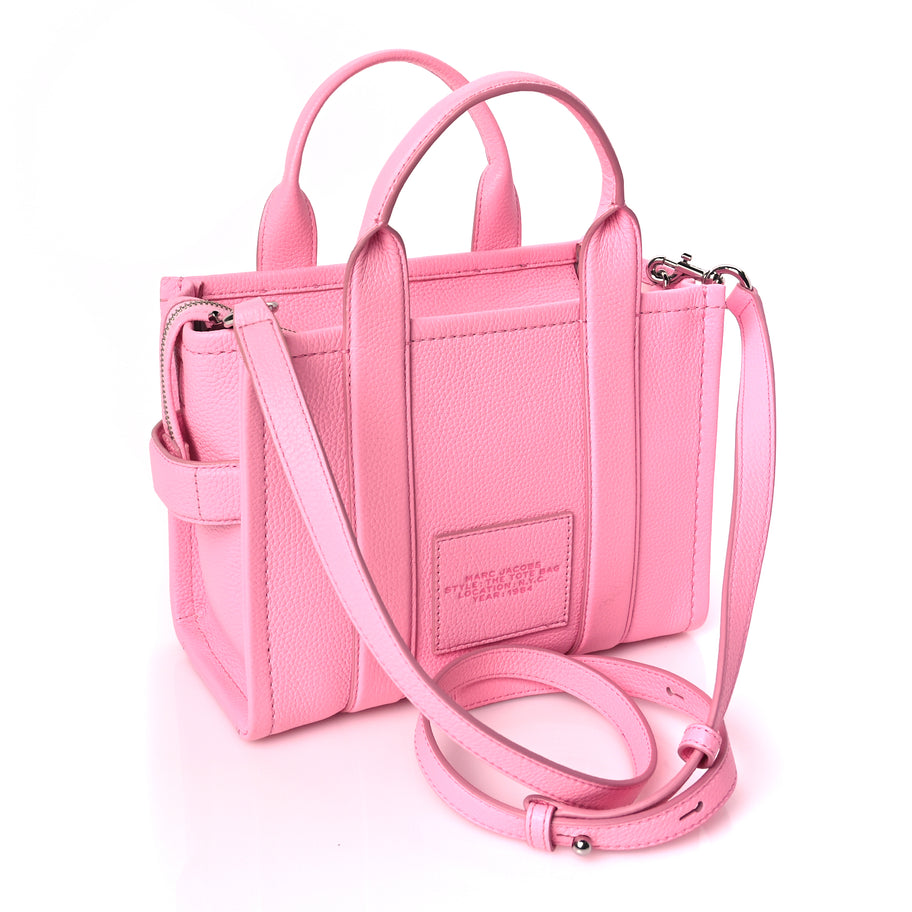 Marc Jacobs Grained Calfskin Small The Tote Bag Fluro Candy Image 2