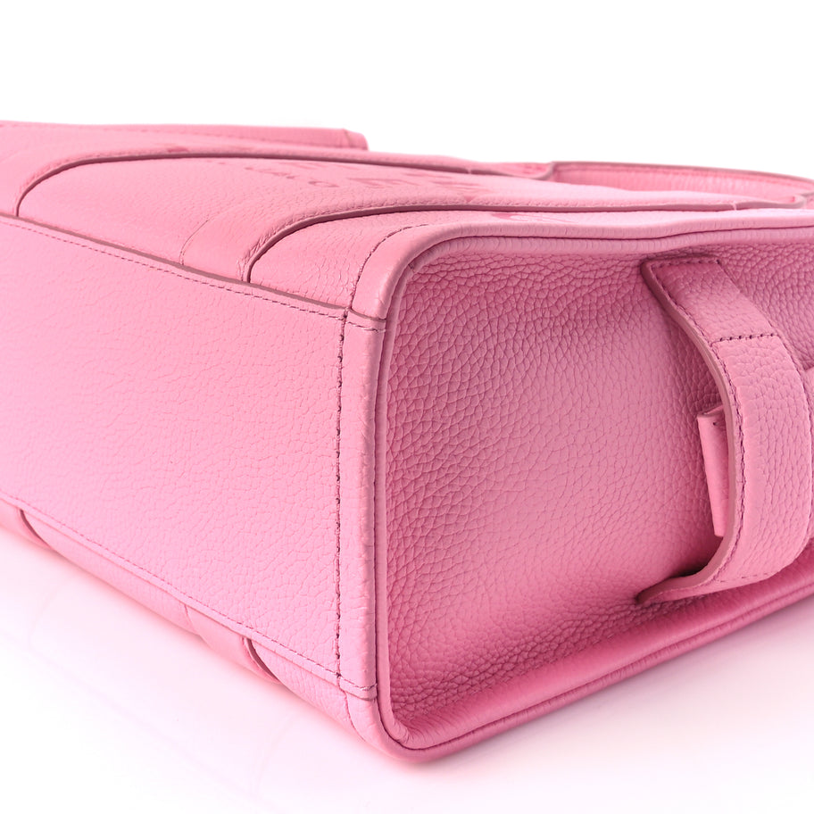 Marc Jacobs Grained Calfskin Small The Tote Bag Fluro Candy Image 8