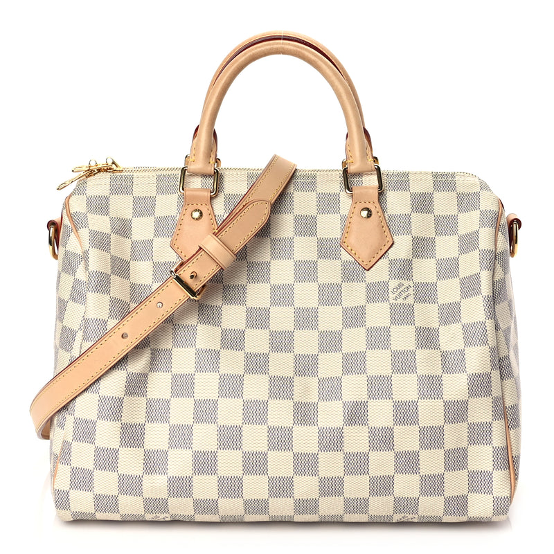  Louis Vuitton Damier Azur Speedy Bandouliere 30