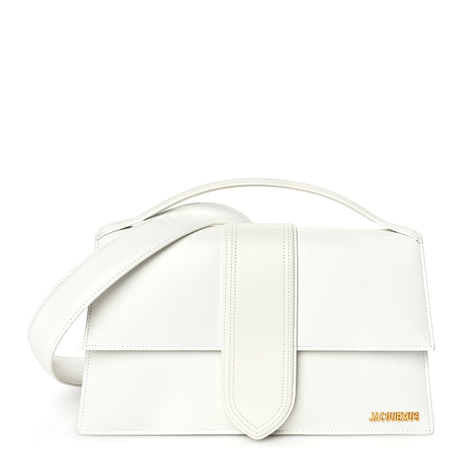 Jacquemus Smooth Calfskin Le Bambinou White Image 1