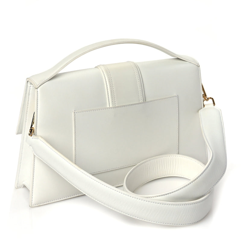  Jacquemus Smooth Calfskin Le Bambinou White