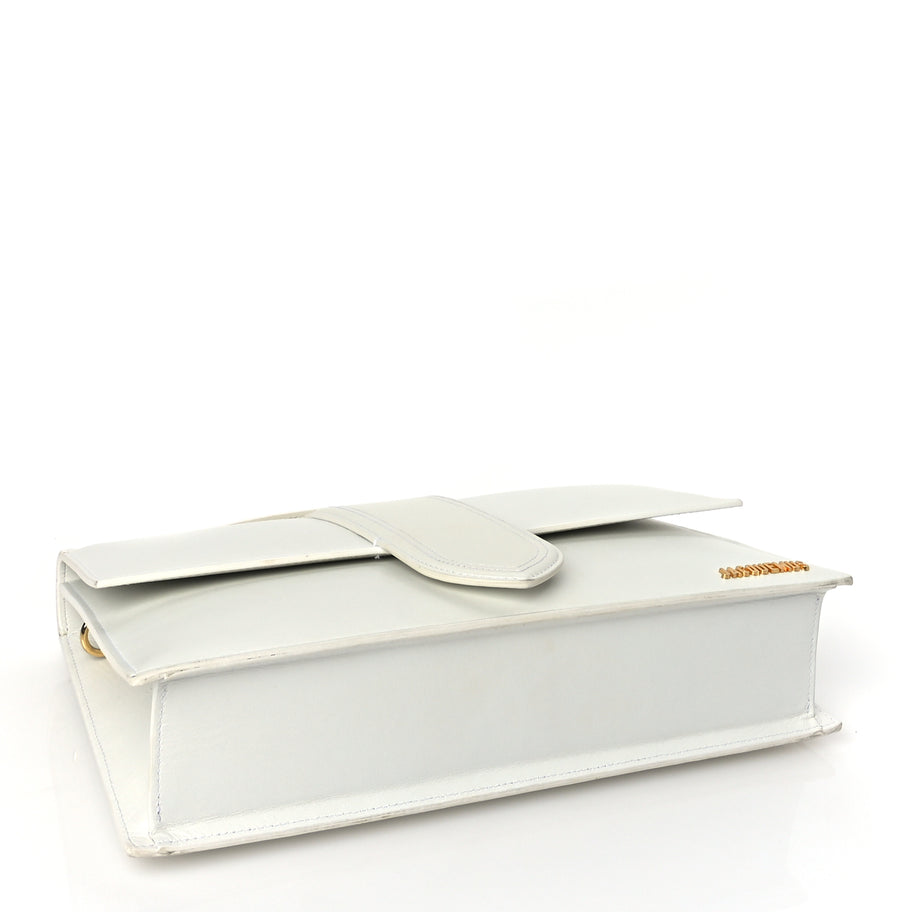 Jacquemus Smooth Calfskin Le Bambinou White Image 3