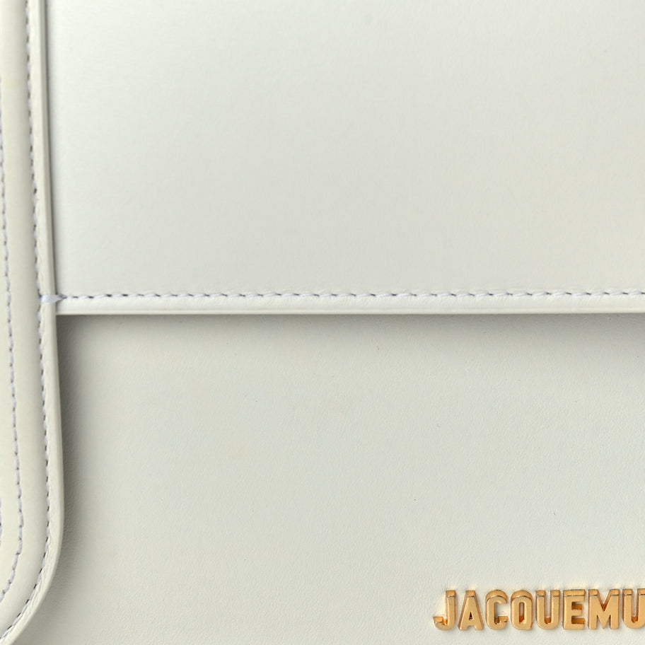 Jacquemus Smooth Calfskin Le Bambinou White Image 6