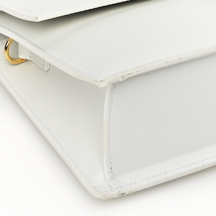 Jacquemus Smooth Calfskin Le Bambinou White Image 7