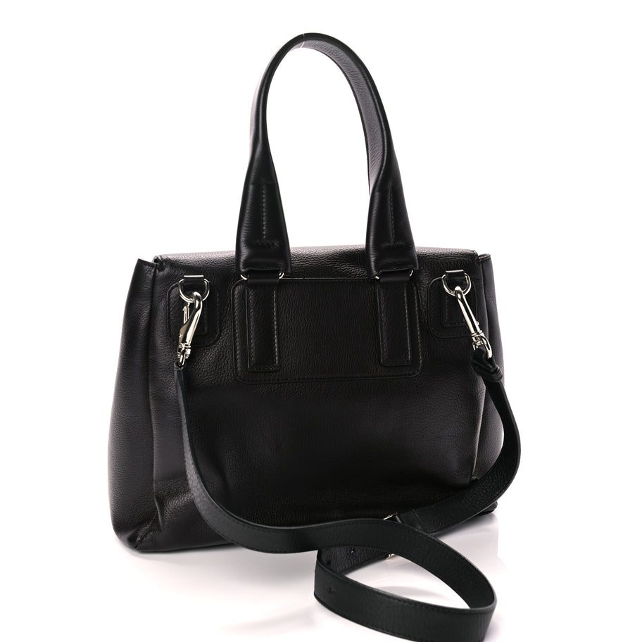 Givenchy Calfskin Small Pandora Pure Flap Bag Black Image 2