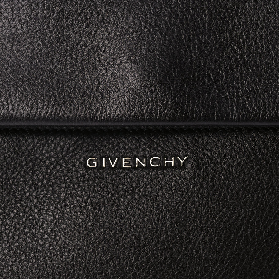 Givenchy Calfskin Small Pandora Pure Flap Bag Black Image 7