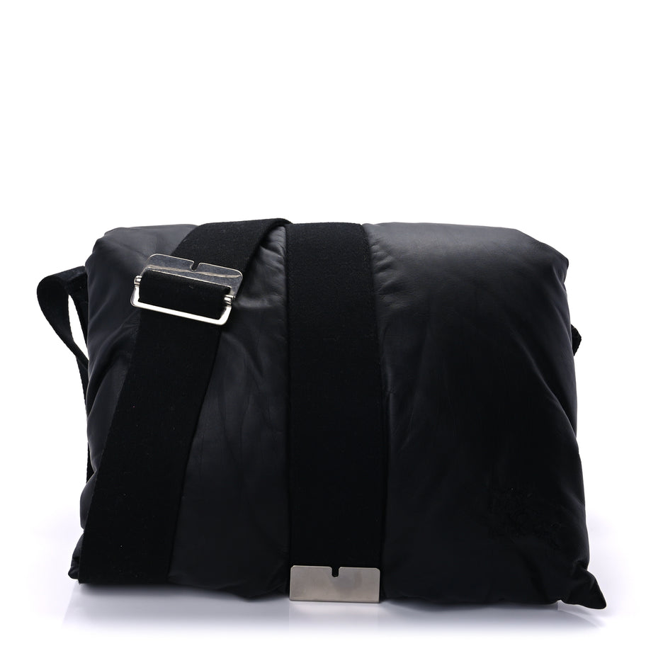 Burberry Nappa Padded Pillow Crossbody Black Image 1