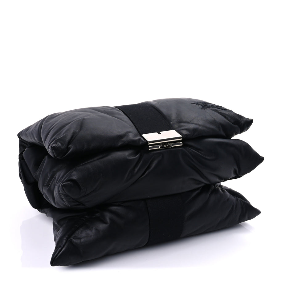 Burberry Nappa Padded Pillow Crossbody Black Image 3