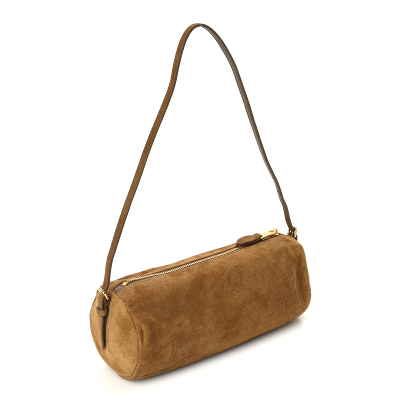  Miu Miu Suede Pouch Olive Green