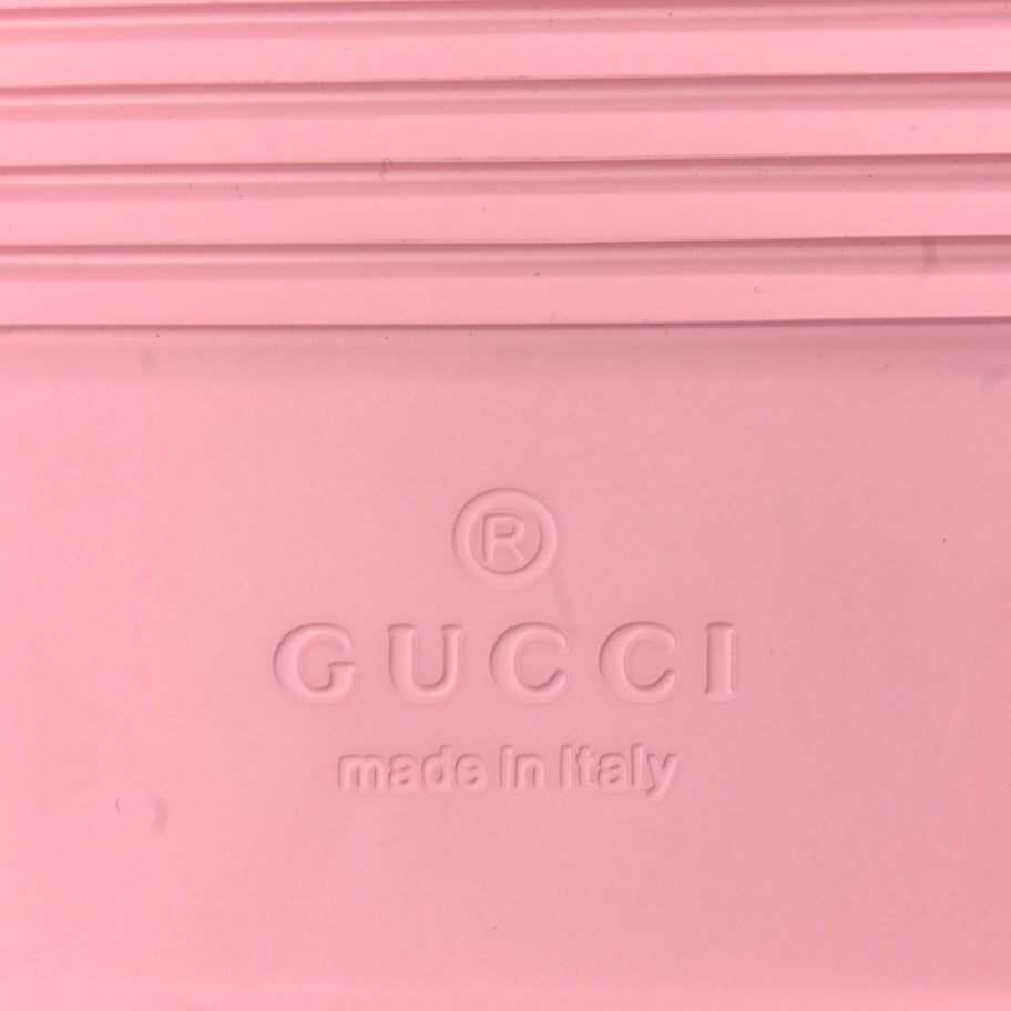 Gucci GUCCI Rubber Mini Double G Womens Isla Dad Sandals 40 Wild Rose Image 7