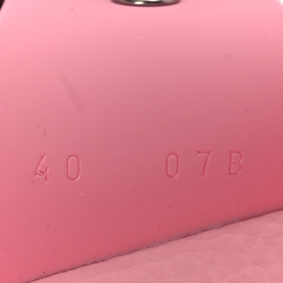 Gucci GUCCI Rubber Mini Double G Womens Isla Dad Sandals 40 Wild Rose Image 8