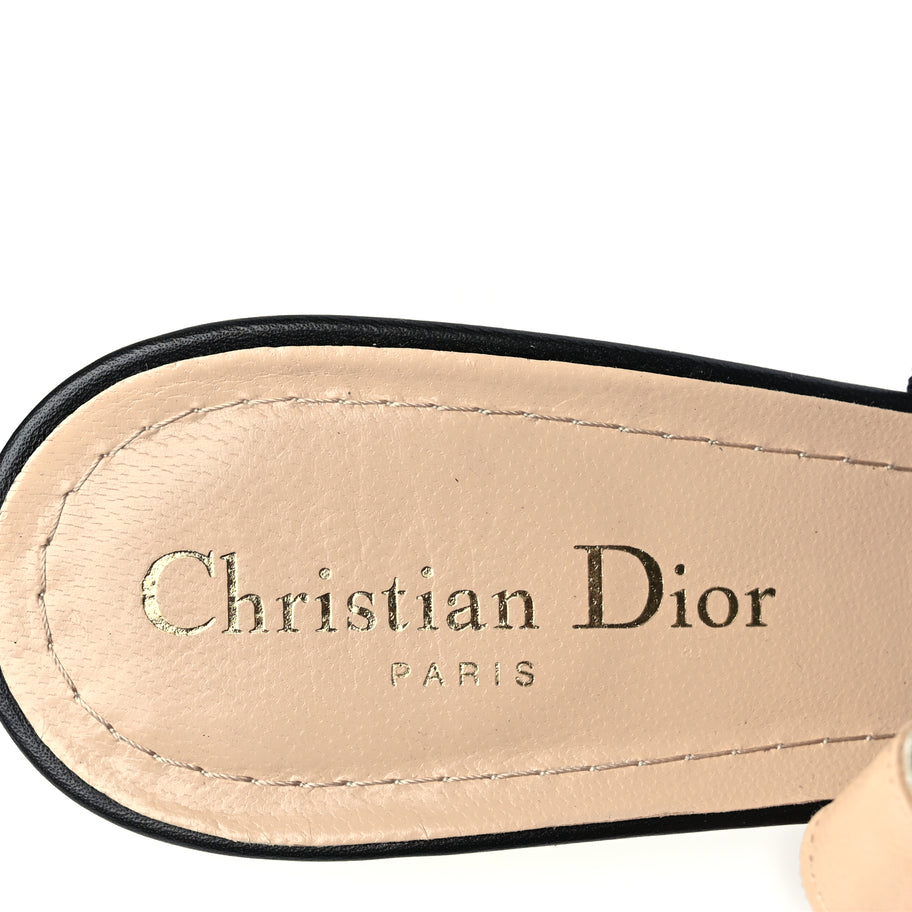 Christian Dior Technical Canvas Ribbon J'Adior Slingback 85mm Sandals 39 Black Image 8