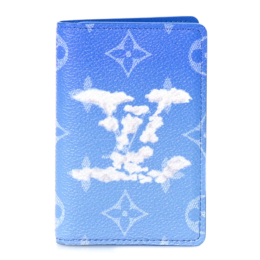 Louis Vuitton Monogram Clouds Pocket Organizer  Blue Image 1
