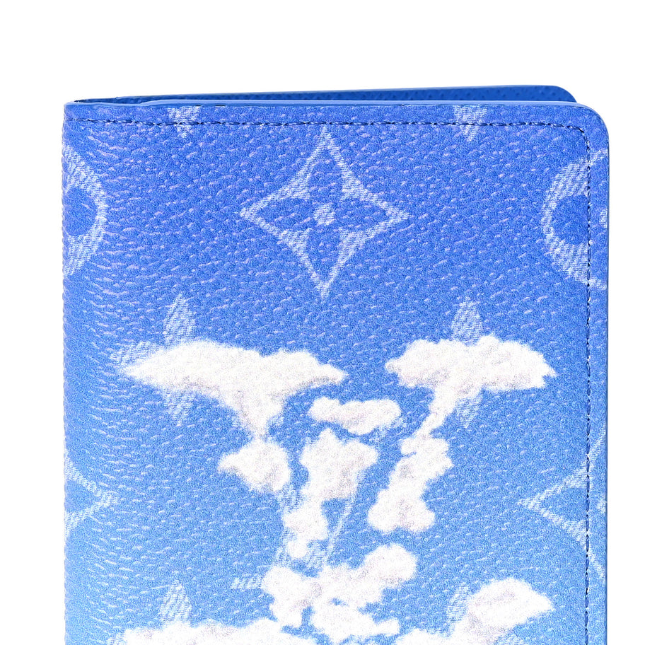 Louis Vuitton Monogram Clouds Pocket Organizer  Blue Image 2